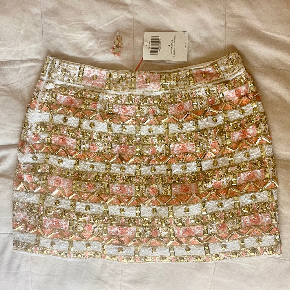 Embellished  Mini Skirt